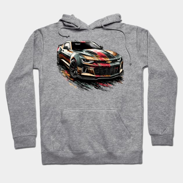 Chevrolet Camaro Hoodie by Vehicles-Art